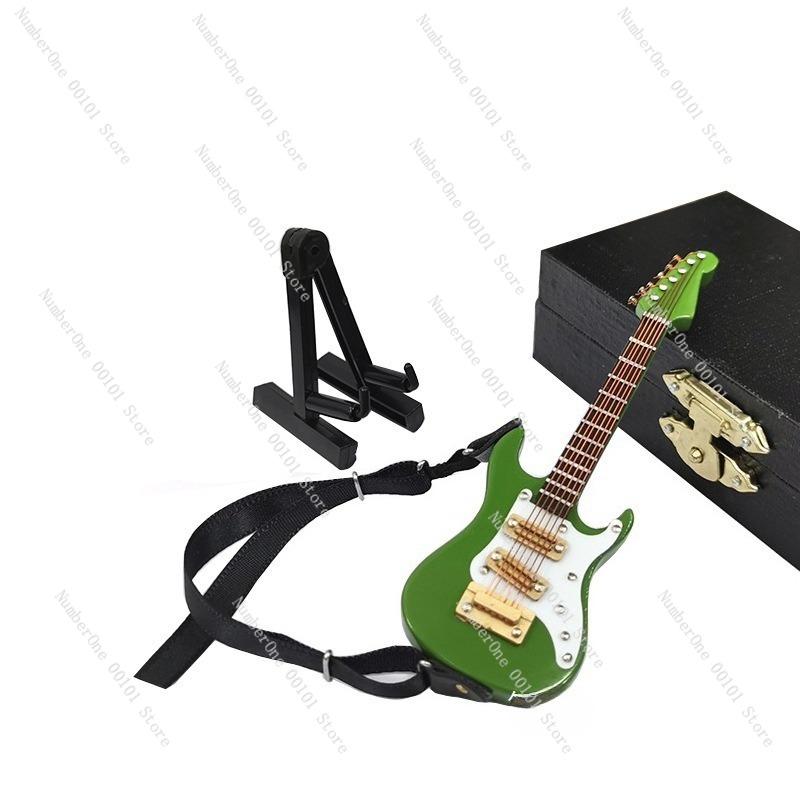 Musical Instrument Guitar - Mini-E-Gitarren-Modell als Dekoration, Geburtstagsgeschenk und Musikinstrument