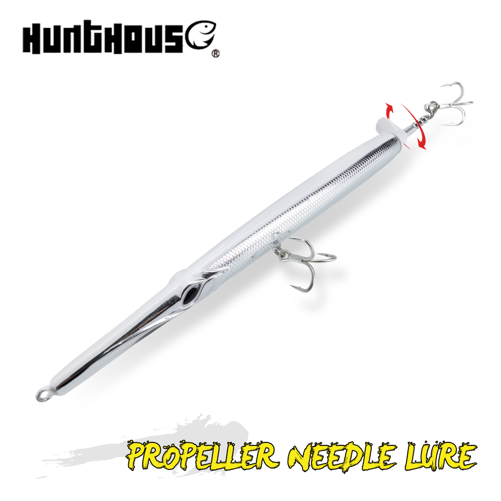 Rain Stick Percussion - Hunthouse Propeller Needle Pencil Angelköder Schwimmender