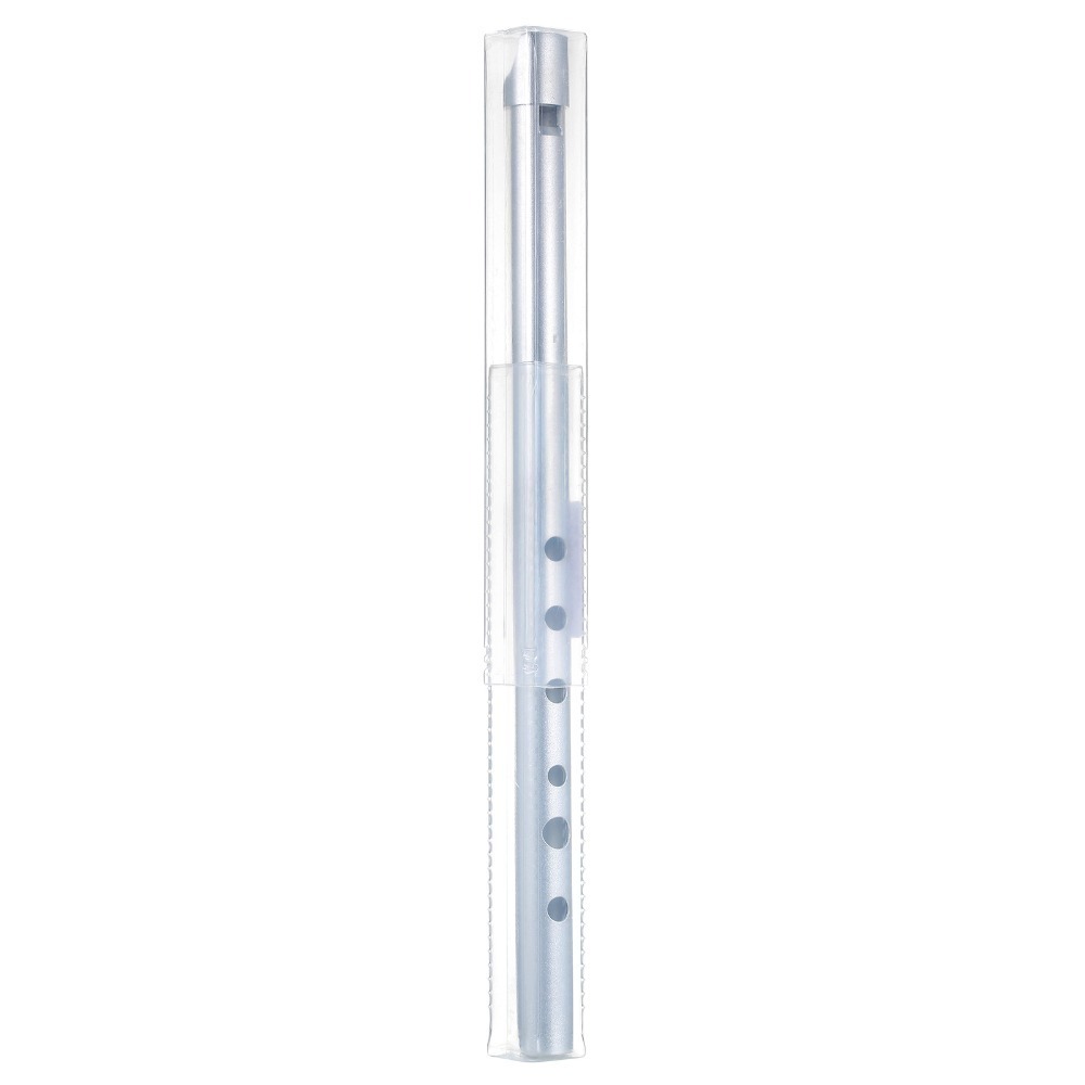 Penny Whistle D - Premium D-Dur Irish Whistles Flöte, silberfarben,