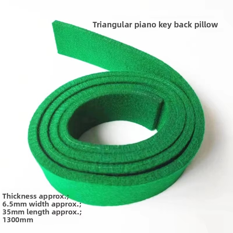 Musical Instrument Repair - Dreieckige Klaviertasten-Stützpolster aus Stoff, Tastenpolster, Klavierteile,