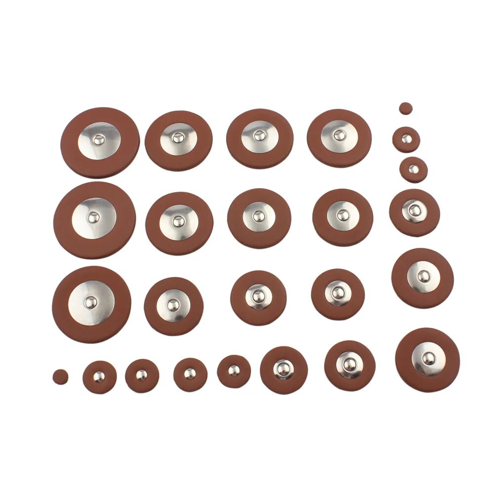 Musical Instrument Repair - Saxophon pads Universal knopf Leder pads