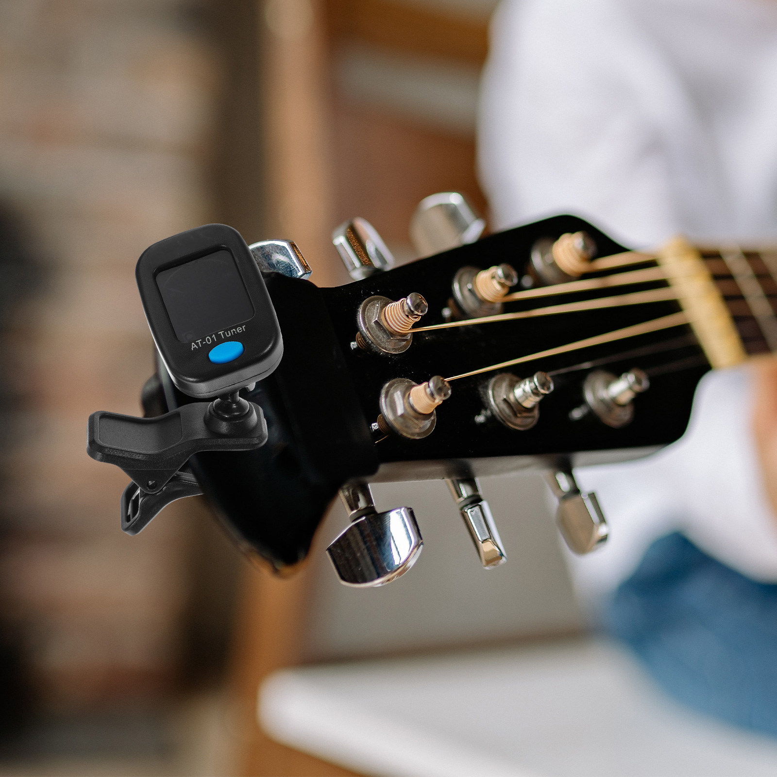 Musical Instrument Guitar - Universeller Stimmapparat für Gitarre, Violine, Ukulele,