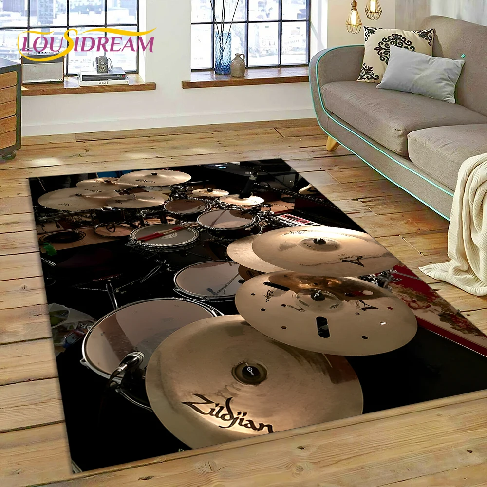 Musical Instrument Manufacturers - Schlagzeug-Set, Musikinstrumente, Schlagzeug-Set, Teppich, Teppich für