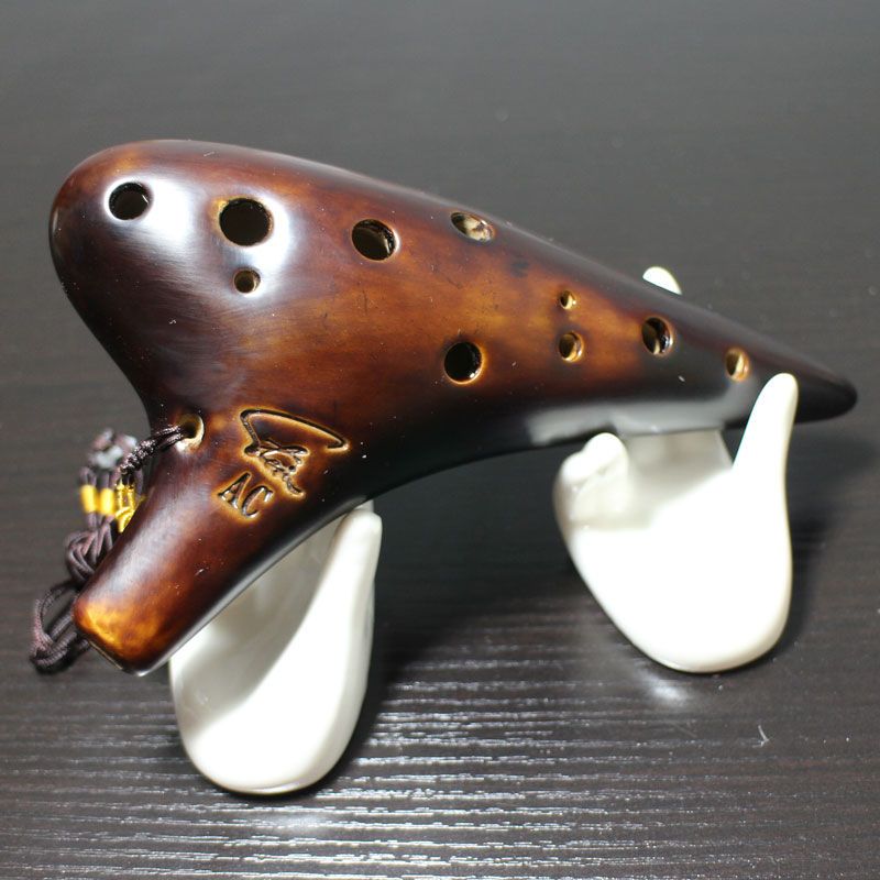 Musical Instrument Gif - Okarina 12 Löcher Okarina der Zeit