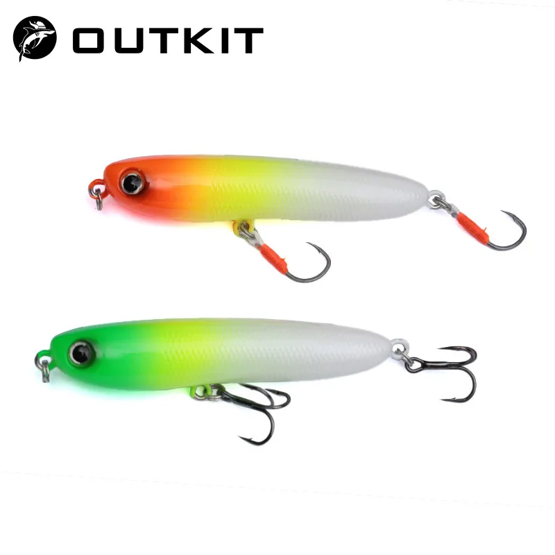 Rain Stick Percussion - OUTKIT Angelköder Floating Pencil StickBait Lure