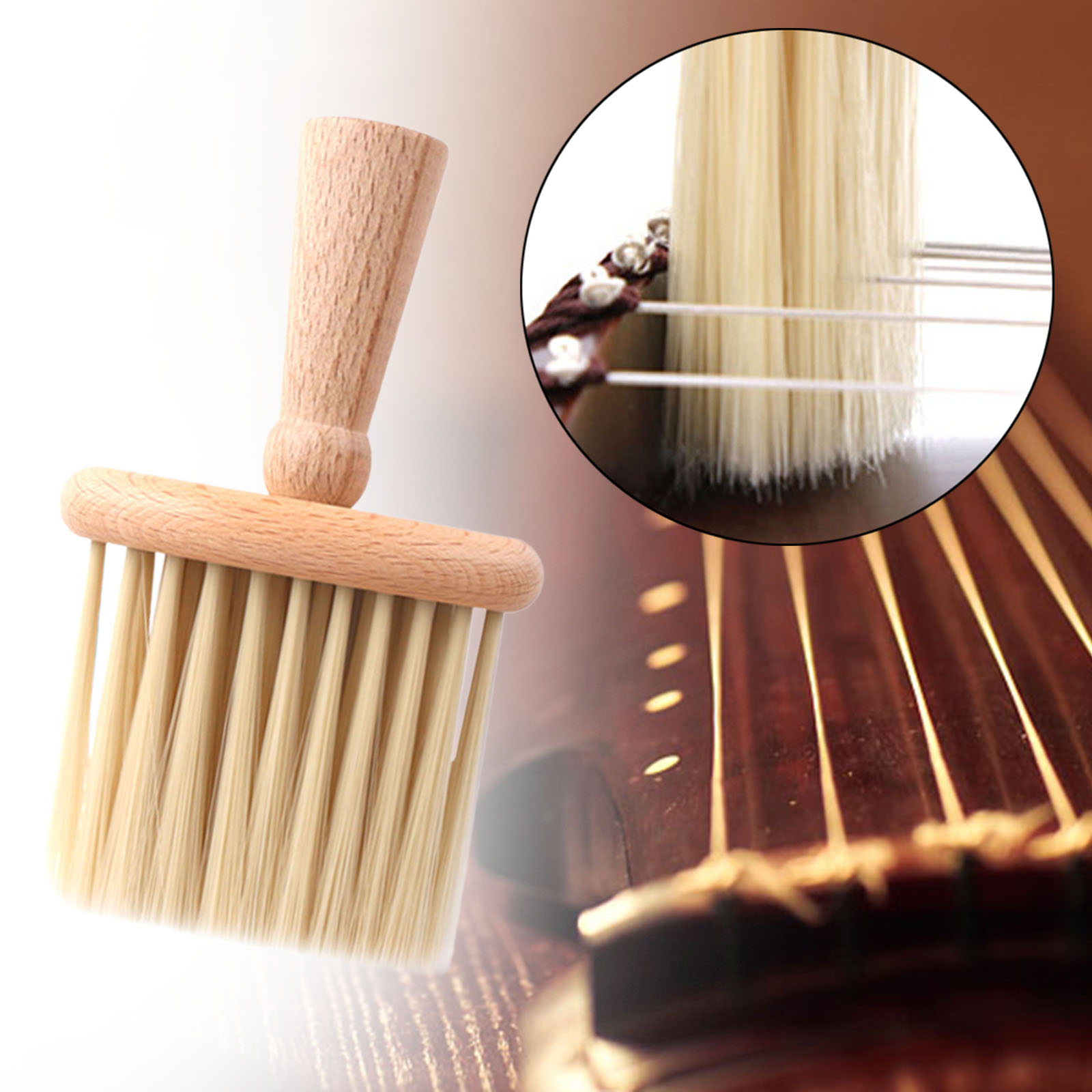 Musical Instrument Gif - Guzheng Reinigungsbürste, weiche Borsten, Ukulele-Geigenbürste, kleine
