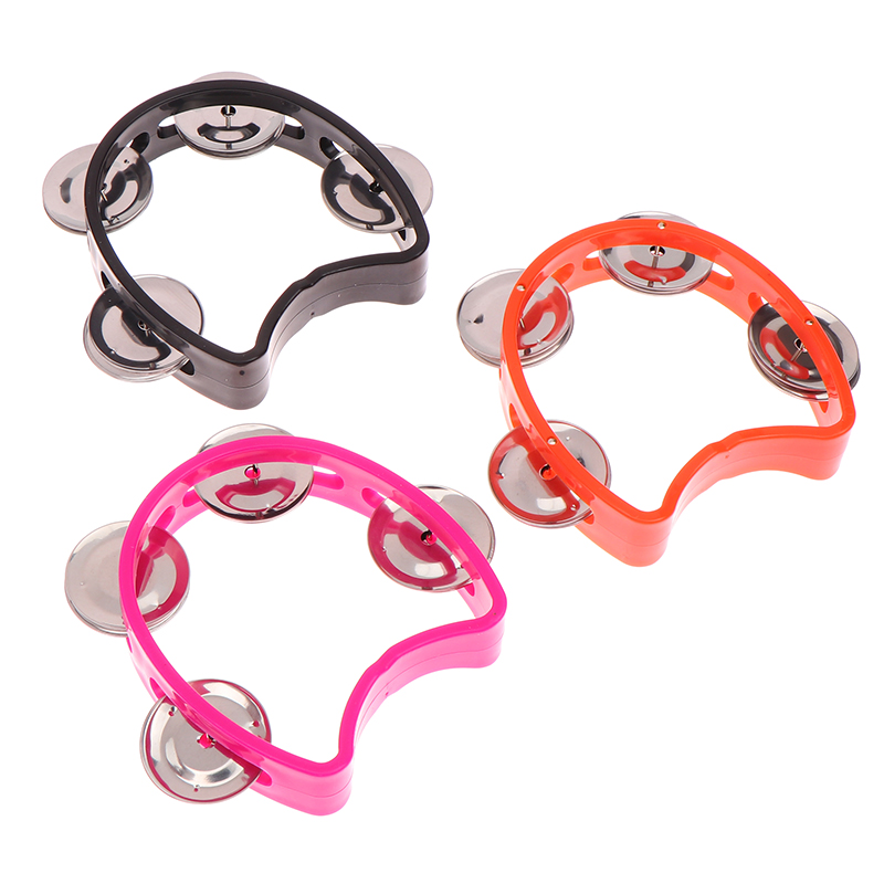 Musical Instrument Game - Kindergarten Handtamburin Metallglocken Plastik-Rasselball Percussion KTV