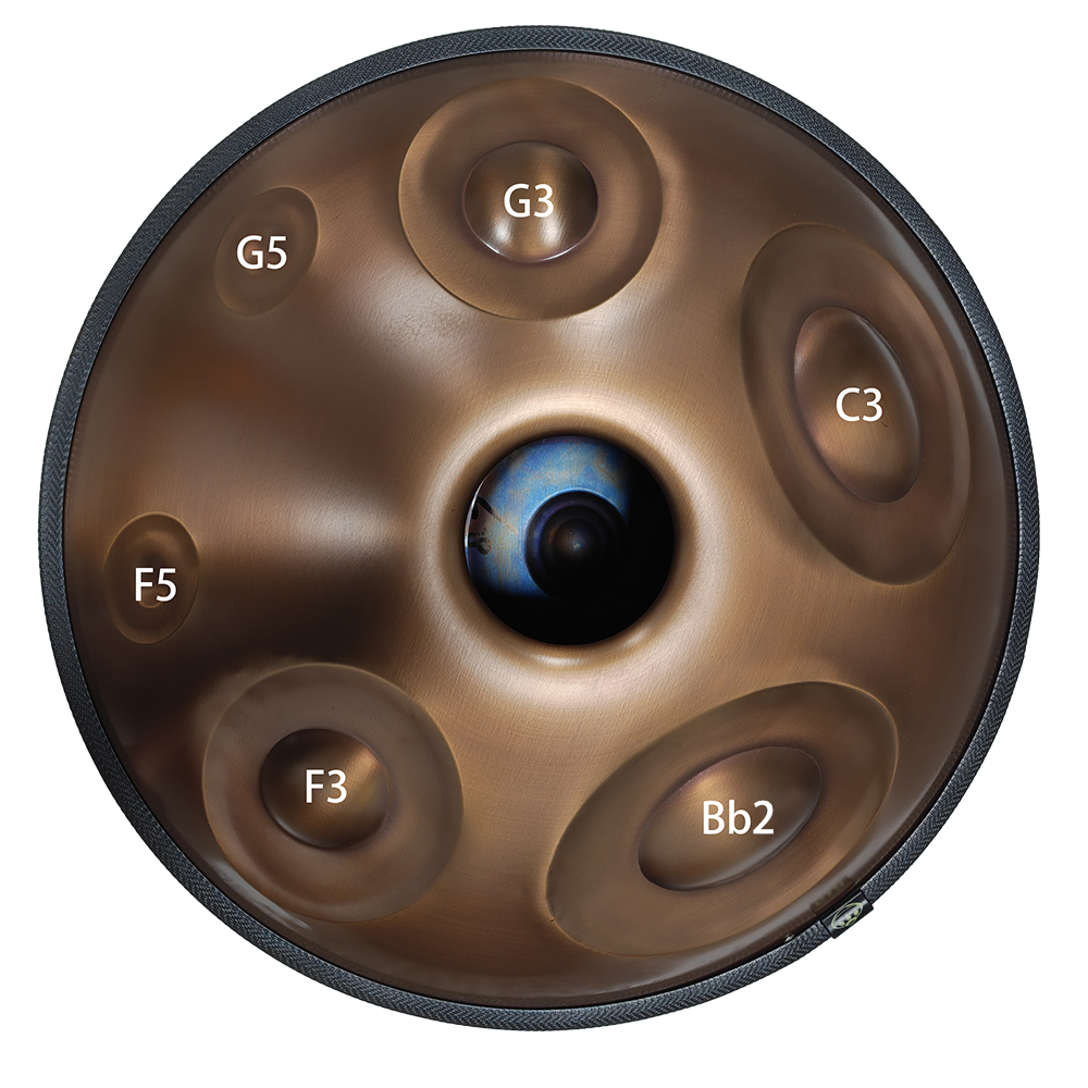 18-Ton-Handpan-Trommel, in D-M – Musical Instrument Dulcimer Bewertung und Preis