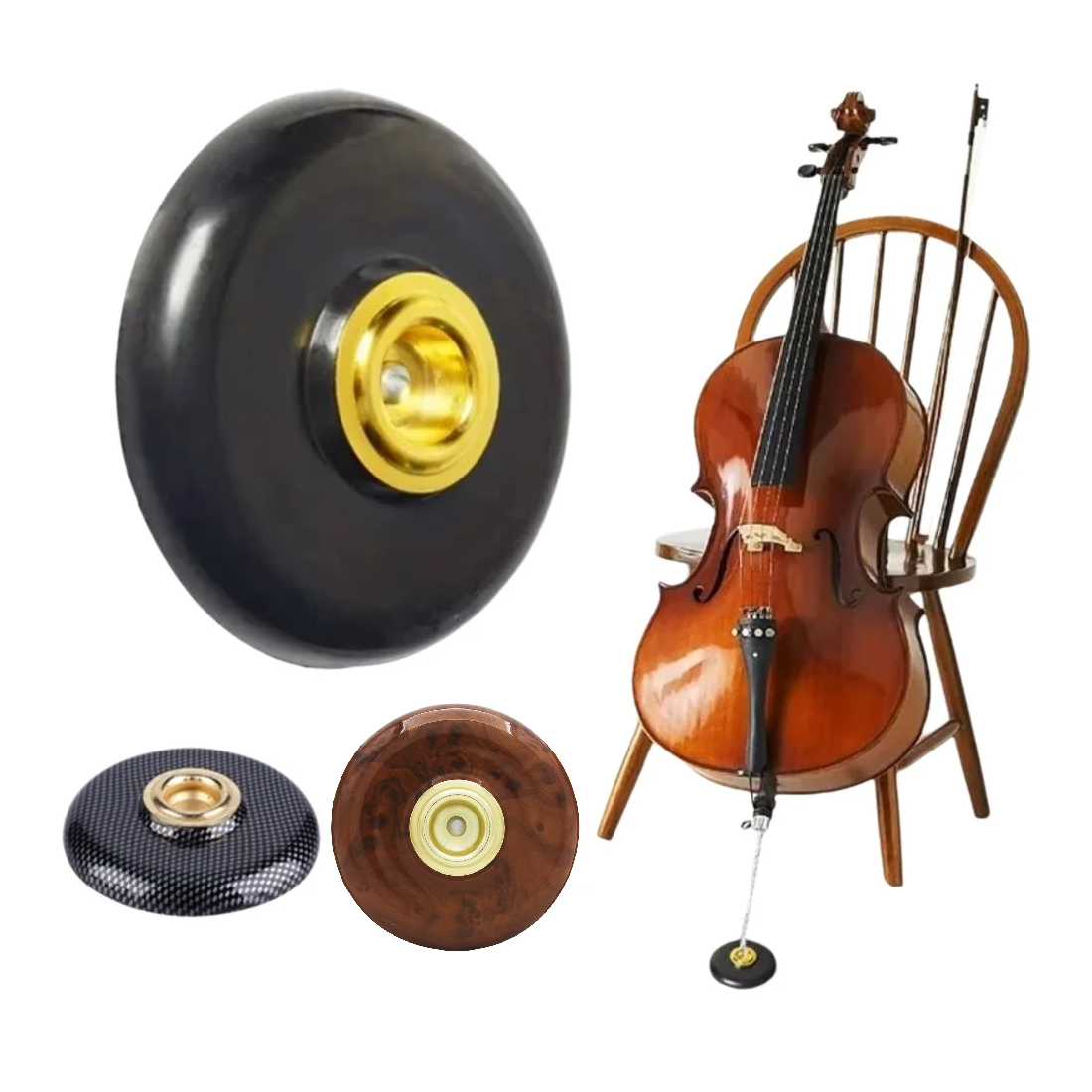 Cello Slip Matte Boden Schutz  – Musical Instrument Symbols Bewertung und Preis