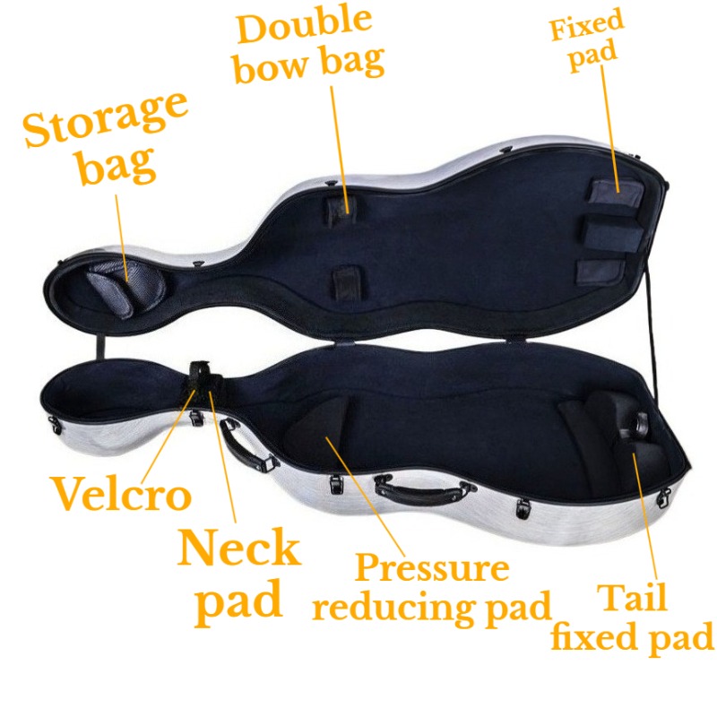 4/4 Carbon Fiber Cello Fall Kr – Musical Instrument Dulcimer Bewertung und Preis