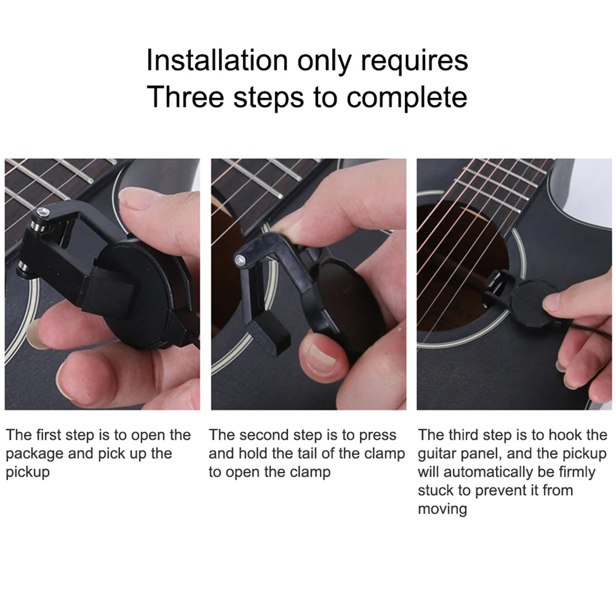 Audio Jack Clip On Pickup für  – Musical Instrument Guitar Bewertung und Preis
