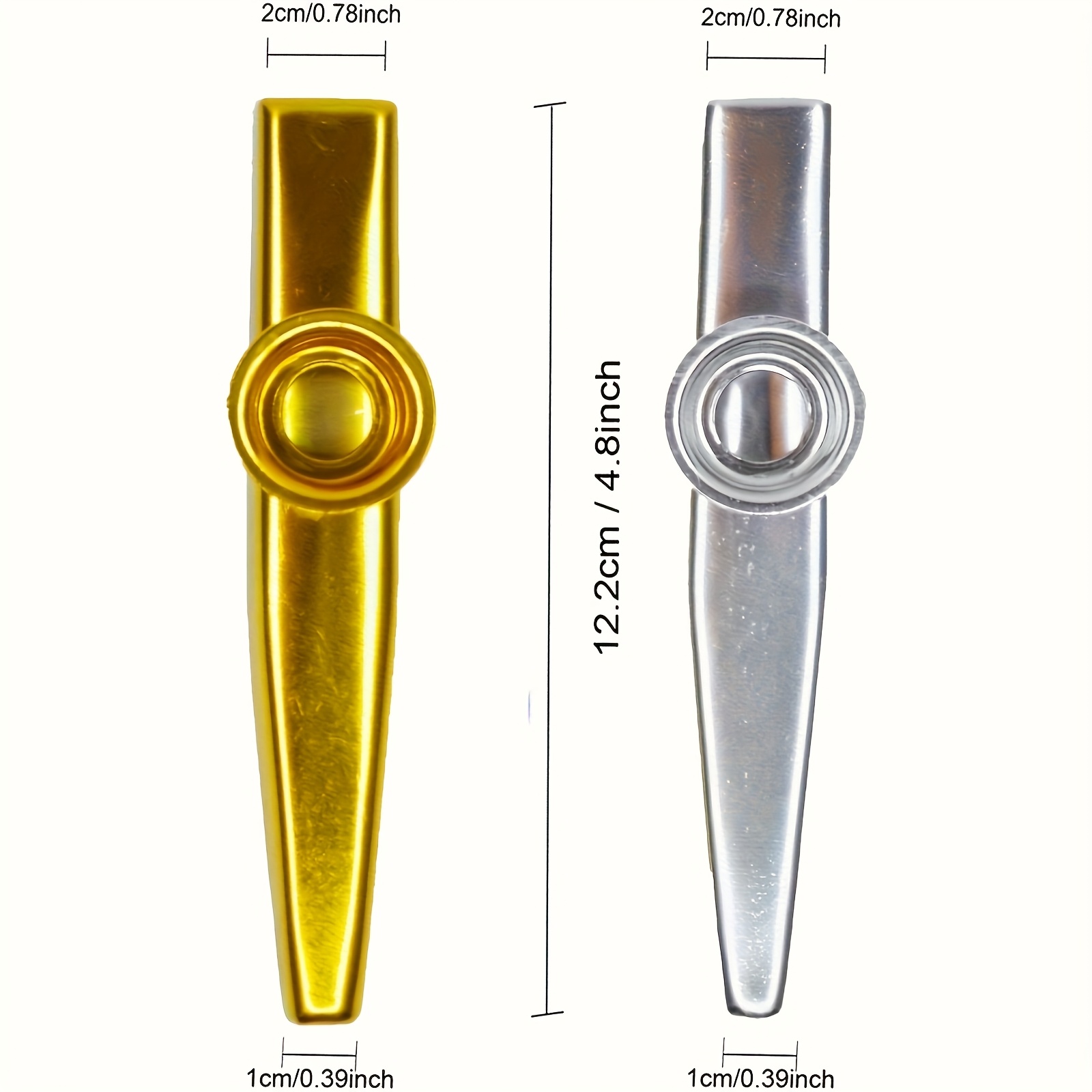 7 Stück Metall-Kazoos, schlich – Musical Instrument Dulcimer Bewertung und Preis