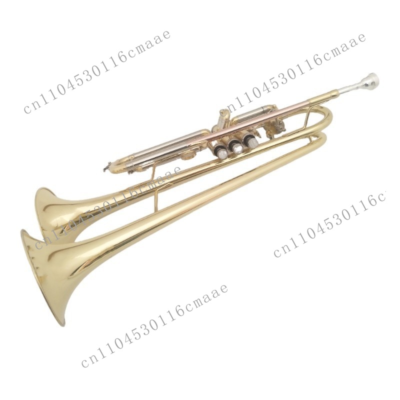 Messing-Doppelhorn-Trompete: P – Musical Instrument Manufacturers Bewertung und Preis