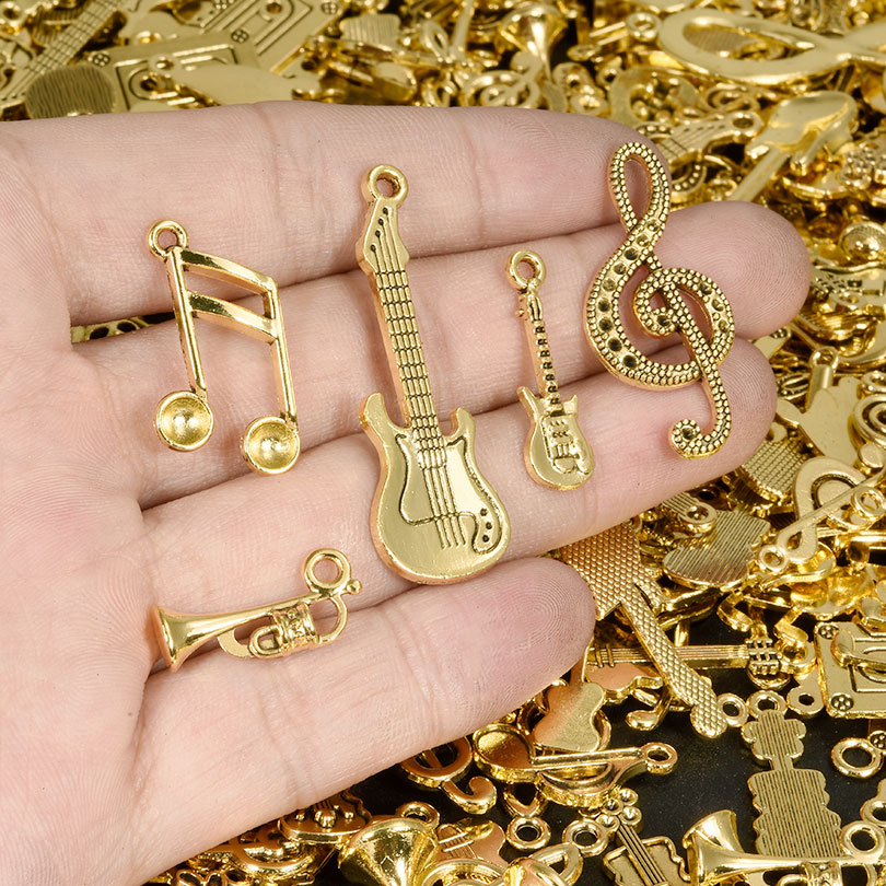 10/20/30 stücke Retro Gold Far – Musical Instrument Manufacturers Bewertung und Preis