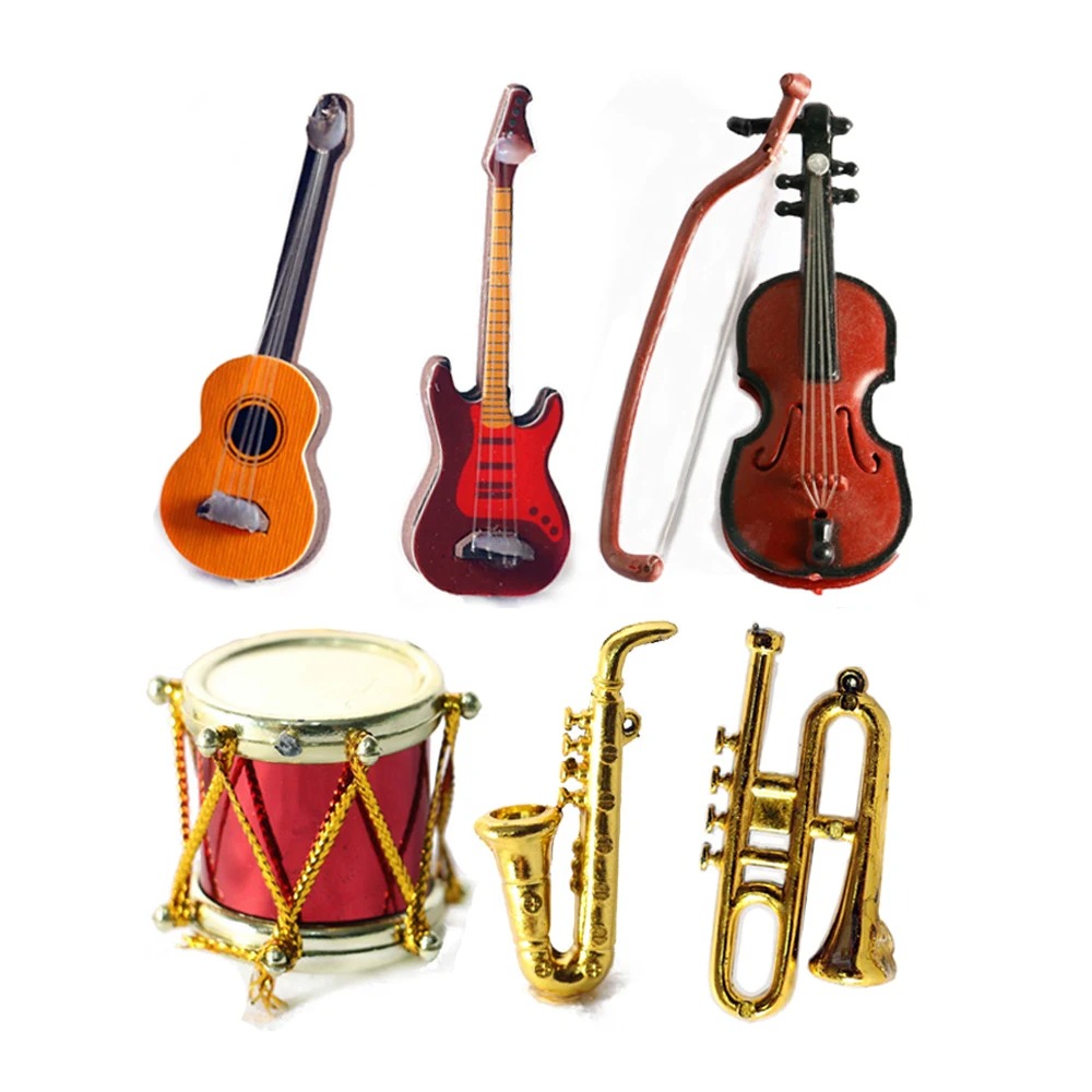 Maßstab 1:12 Puppe Musikinstru – Musical Instrument Manufacturers Bewertung und Preis