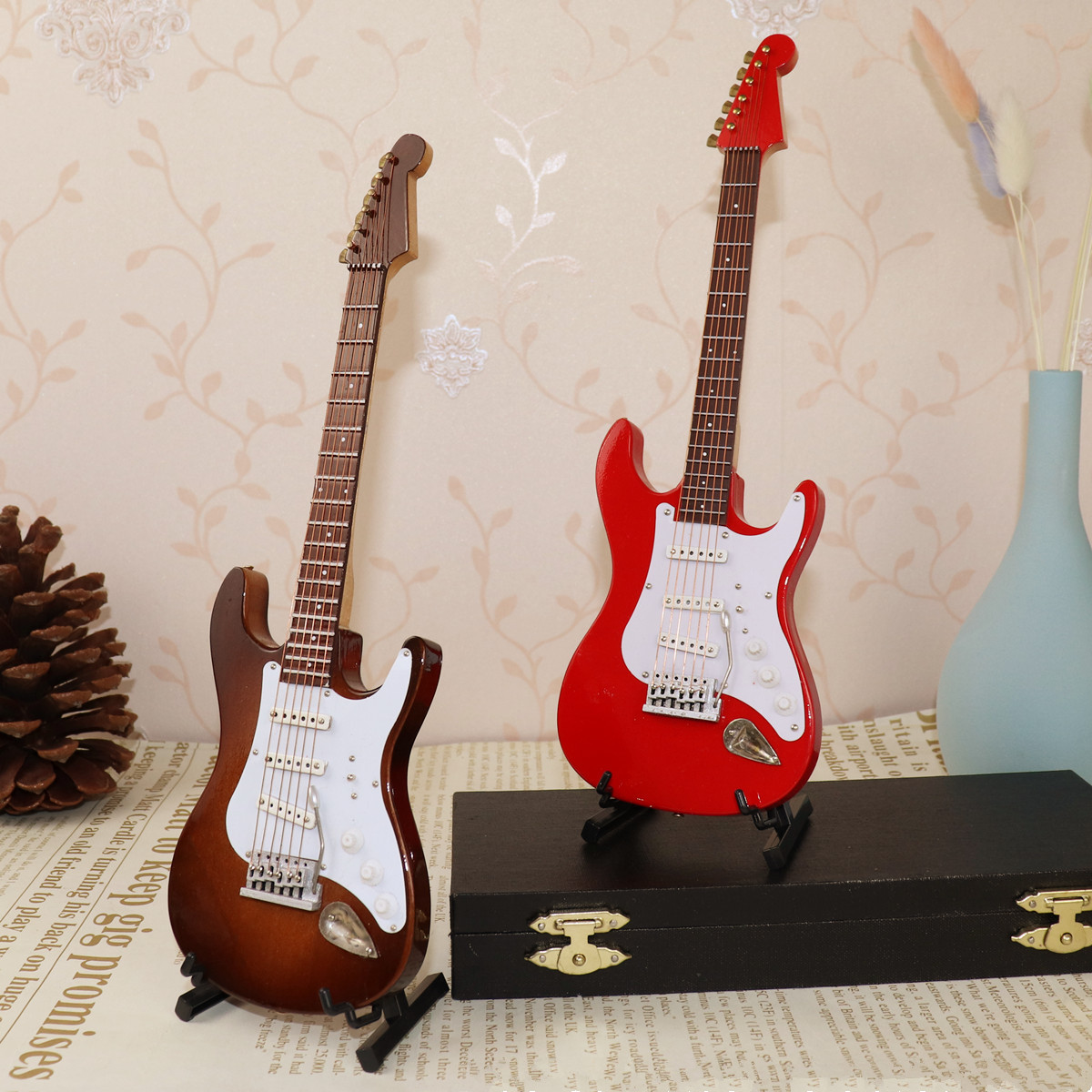 Mini-E-Gitarre aus Holz, Minia – Musical Instrument Gif Bewertung und Preis