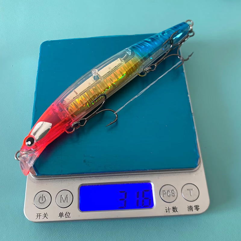 Testar Sinking Minnow Bait 140 – Rain Stick Percussion Bewertung und Preis