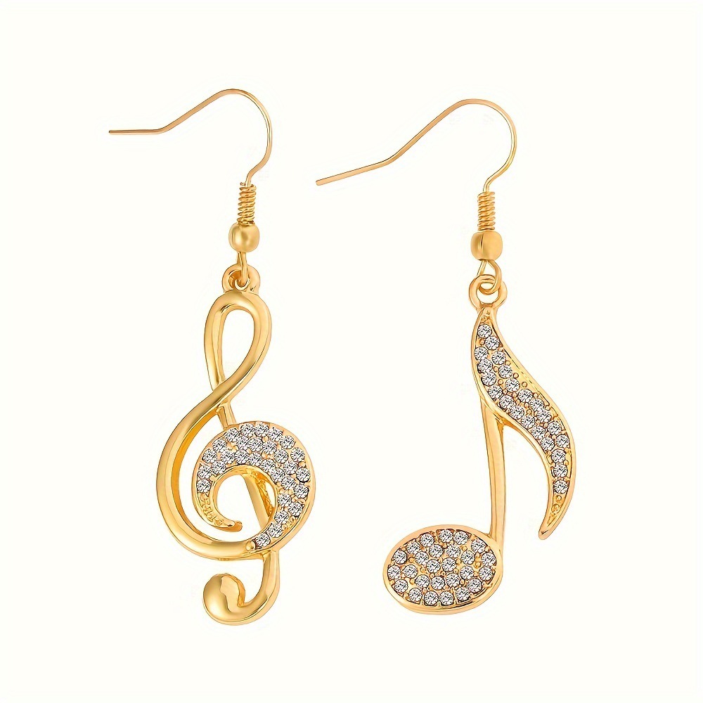 Exquisite Strass Musik Symbol  – Musical Instrument Symbols Bewertung und Preis